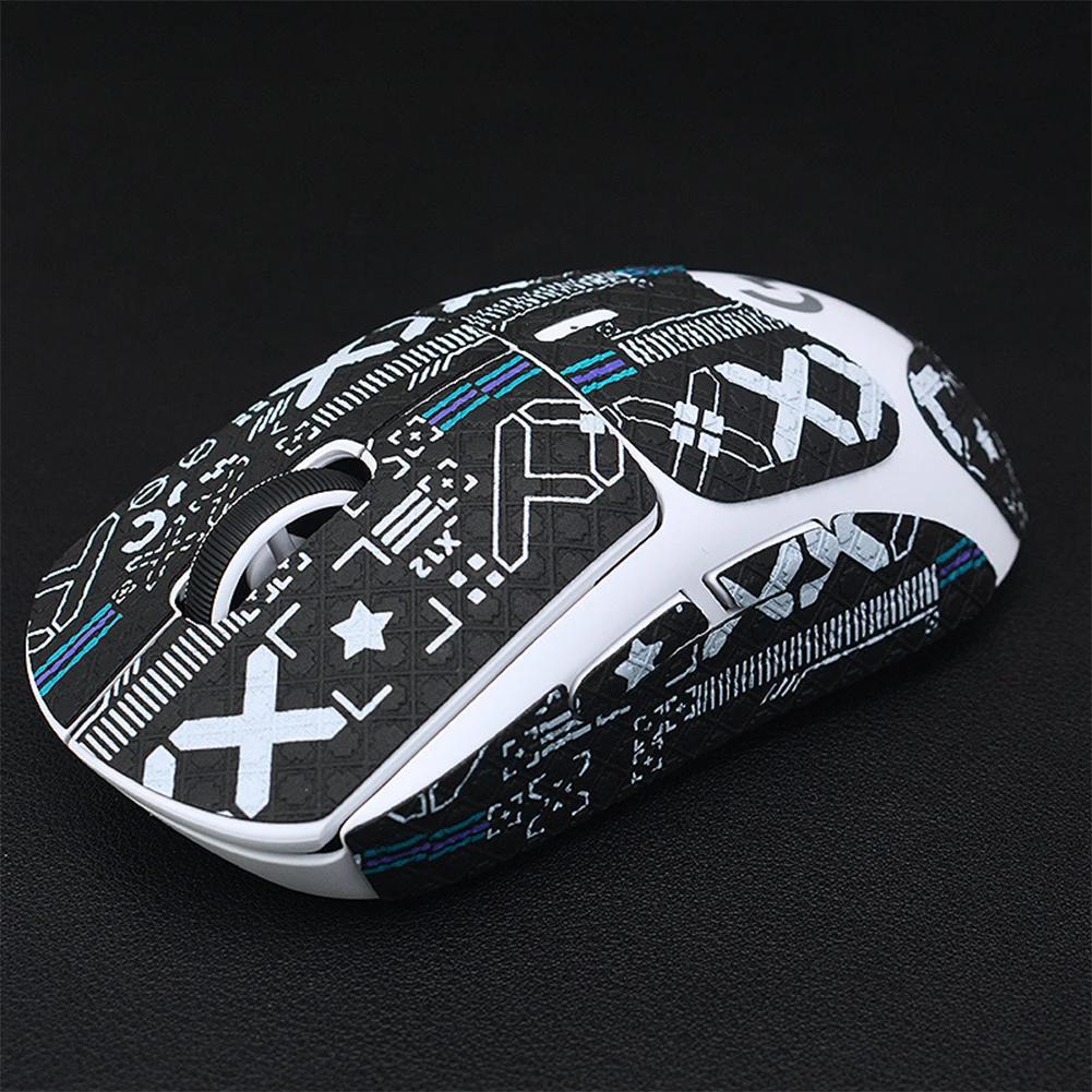 Mouse Grip Tape Skate Sticker Non Slip Suck Sweat Mouse Anti-Slip Sticker For Logitech G Pro X Superlight Wireless Mouse