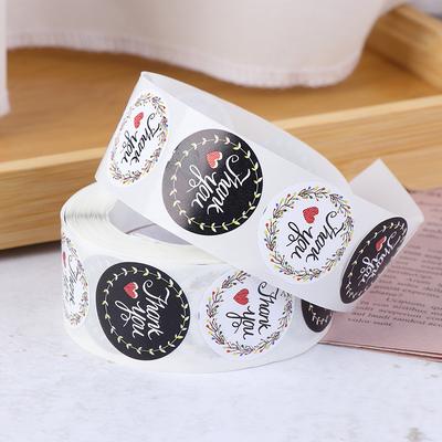 500 Pcs Thank You Stickers Seal Labels Scrapbooking Envelopes Seal Stickers