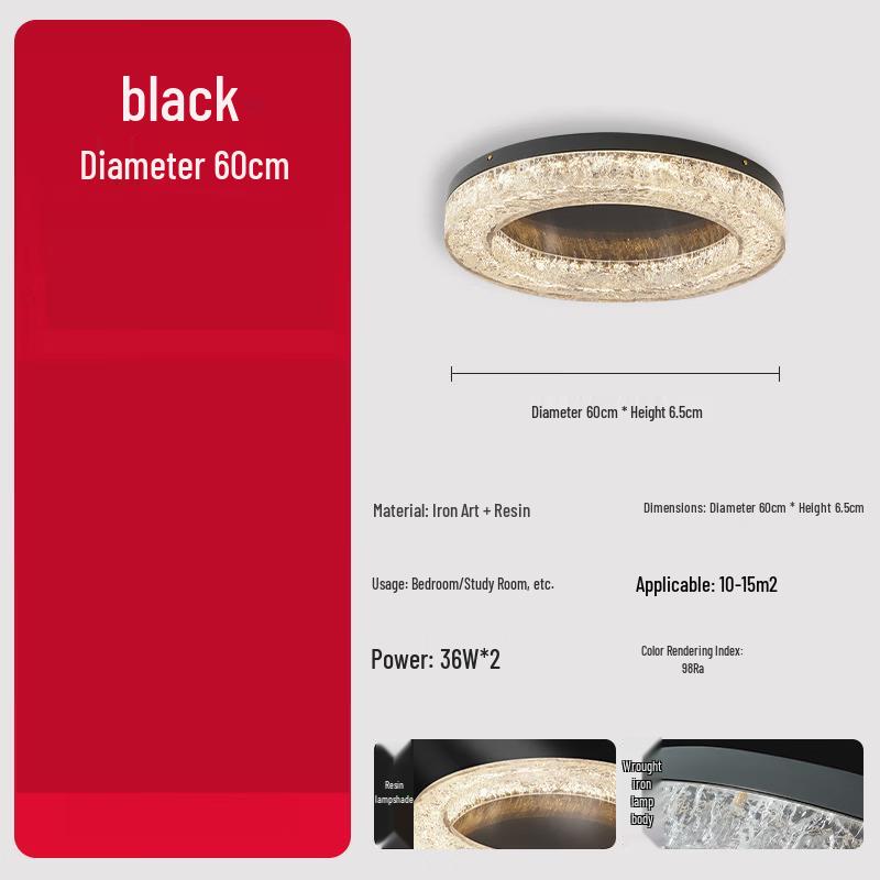 

Dream Bubble Resin & Iron Art Ceiling Lamp