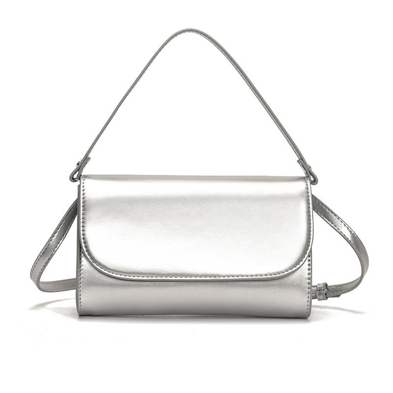 

Solid Color Handbag Women s New Fashion Casual Versatile Commuter Shoulder Messenger Bag