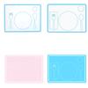 Silicone Table Mat Learning Toy Baby Table Manners Learning Toy Interactive Match Mat for Baby Toddler’s 2 3 4 5 Year