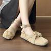 Flats Women Ballet Dance Shoes Flower Designer Loafers Shoes Autumn Woman Sandals 2025 Dress Cozy Casual Zapatos Mujer