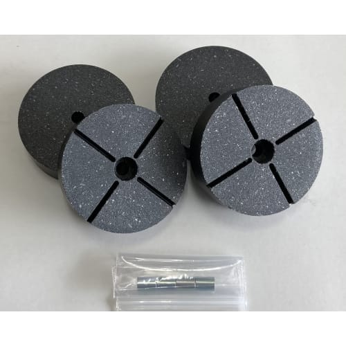 Composite Insulator "KaNaDe5S" 4-Pack (Suitable for Equipment, Speakers, All Uses/All Music Genres) (Kanai Seisakusho)