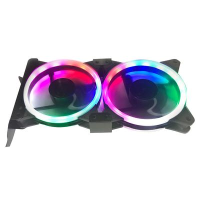 PCI-Steckplatz Dual-Lüfterhalterung Rack-Halterung für 90mm 120mm PC-Grafikkarten-Kühllüfter