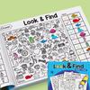 Interactief Zoek & Vind Activiteitenboek - Makkelijk te Gebruiken Indeling - Educatief Leren voor Cognitieve Ontwikkeling, Geheugen & Concentratie