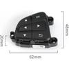 Car Steering Wheel Buttons Control Switch Cover Fit for A B CLA CLS GLA GLS GLE Class W176 W246 W218 W172 W292 W166 A0999050600 Replacement(Right)