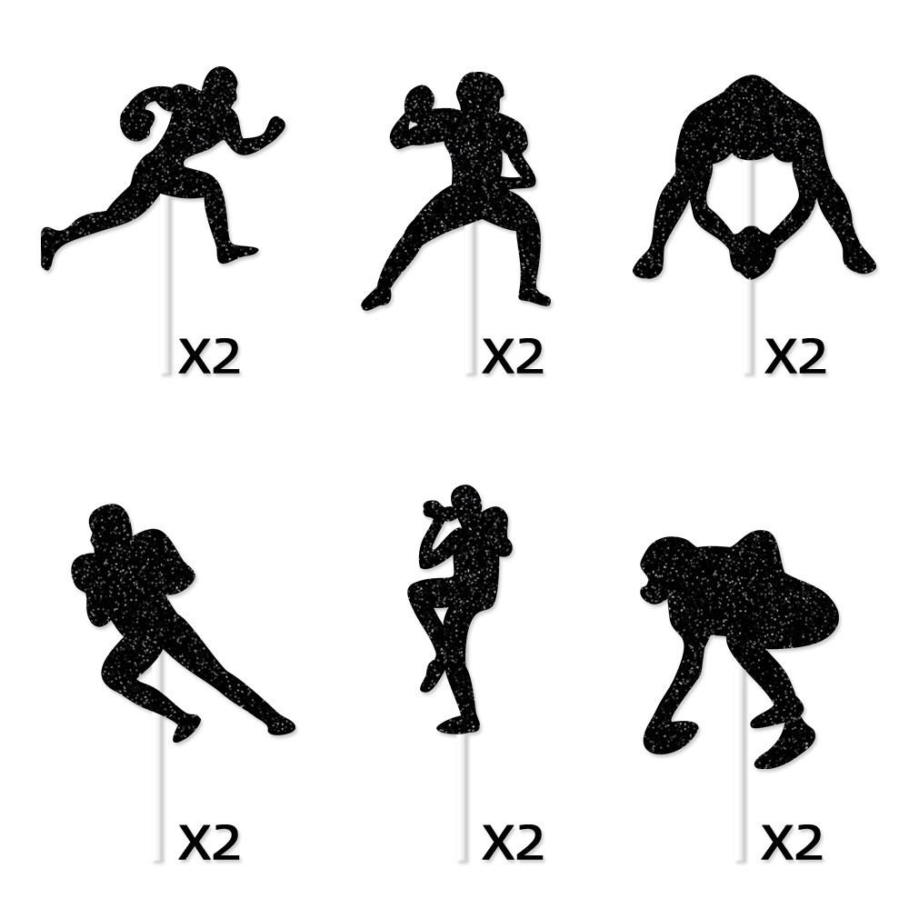 

Торт с украшением в стиле регби на спортивную тематику для детских дней рождения и украшения мероприятия