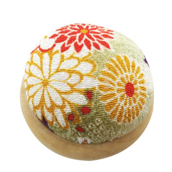 Wooden Bottom Base Needle Pin Cushion Pillow Sewing Craft Stitch DIY Holder Tool