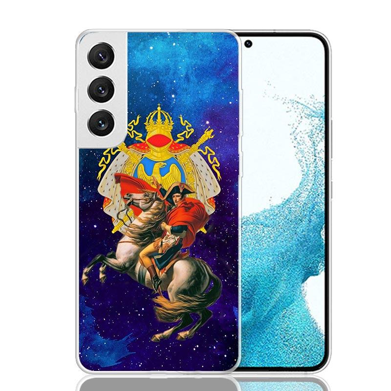 Napoleon Bonaparte Phone Case For Samsung Galaxy S26 Ultra S23 S24 S25 Edge S20 FE S21 S22 Plus Soft Print Shell Cover Fundas Ga