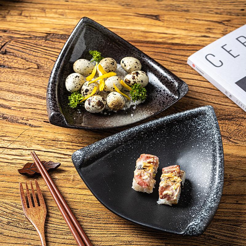 Featured Internet Celebrity Snack Plate Creative Japanese Ceramic Art Basket Restaurant Sushi Shop Tableware Fruit Plate