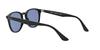 Sunglasses RB4259F 53 Size Blue Black x Blue Ray-Ban 601/80 Lens,