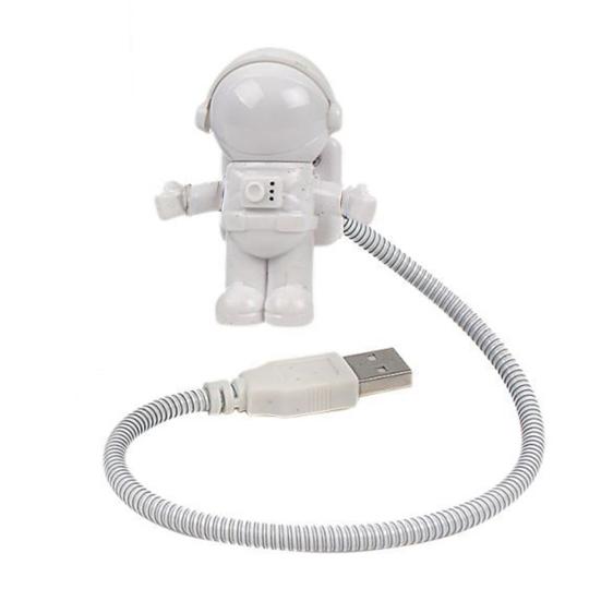 

Творческий ночник с изображением космонавта, светодиодный USB-мультяшный детский ночник для детей белый