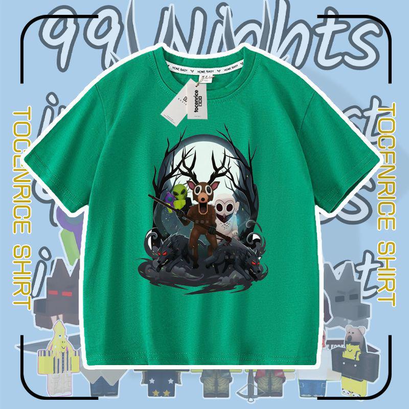 99 Nights in the Forest Short-sleeved T-shirt for Men, Women, and Children