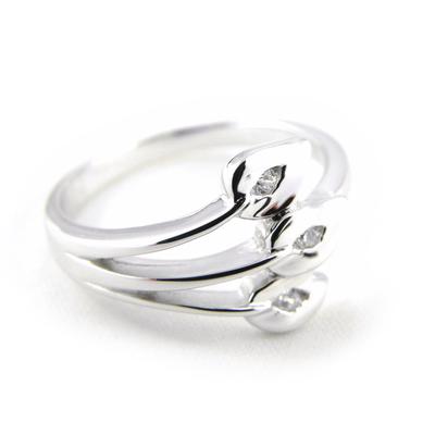 Silver 'Hug' Ring