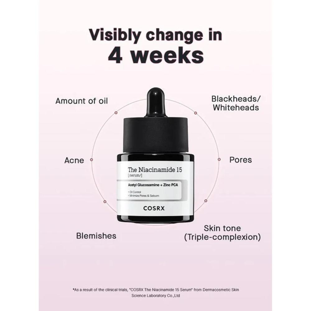 COSRX The Niacinamide 15 Serum 20ml (2 options)