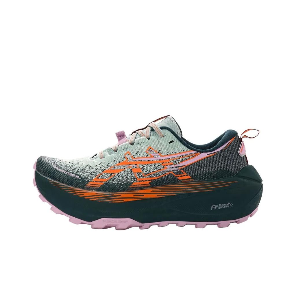 ASICS Trabuco Max 4 Cold Moss Nova Orange Women's Sneakers 1012B769-400