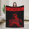 Obsession Nikki Movie - Obsession Flannel Blankets Creative Throw Blankets for Home Hotel Sofa 150*125cm Plush Thin Quilt