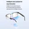 Hands Easy Glasses with Screen Voice Commands 8Hrs Battery Ergonomic Eyewears for Outdoor Travel Office Use