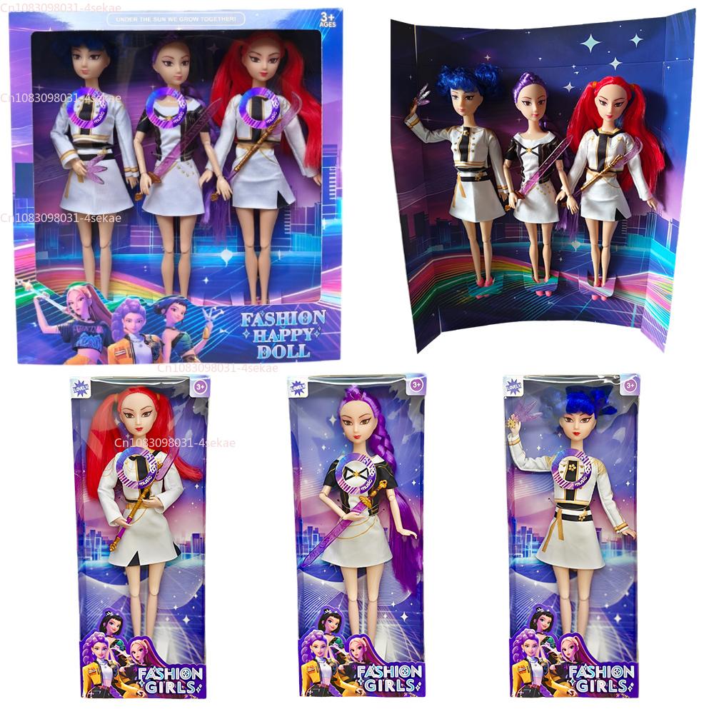 2026 NEU Anime KPop Dämonenjäger Puppe Vinyl Spielzeug Rumi Mira zoi Charakter Vinylmaske Figur Geburtstag Geschenk Fanclub Geschenke