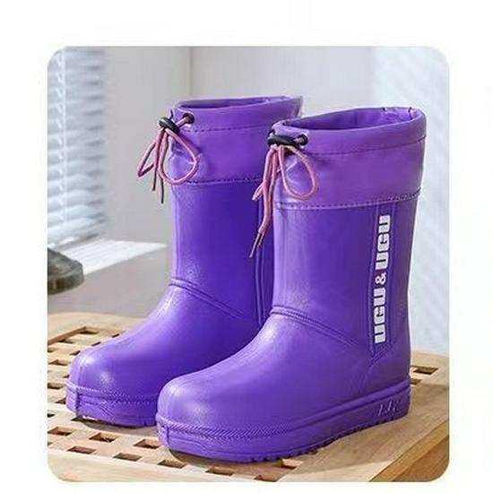 Ultra-Light Women's Waterproof Winter Fleece-Lined EVA Boots for Cold Storage, Livestock, Car Washing, and Snow - Warm, Thick, and Cold-Proof.