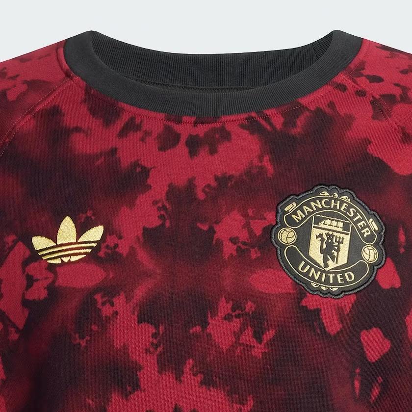 adidas Fashion Versatile Pullover Soccer Long-Sleeve Sweatshirt Men’s Patterned