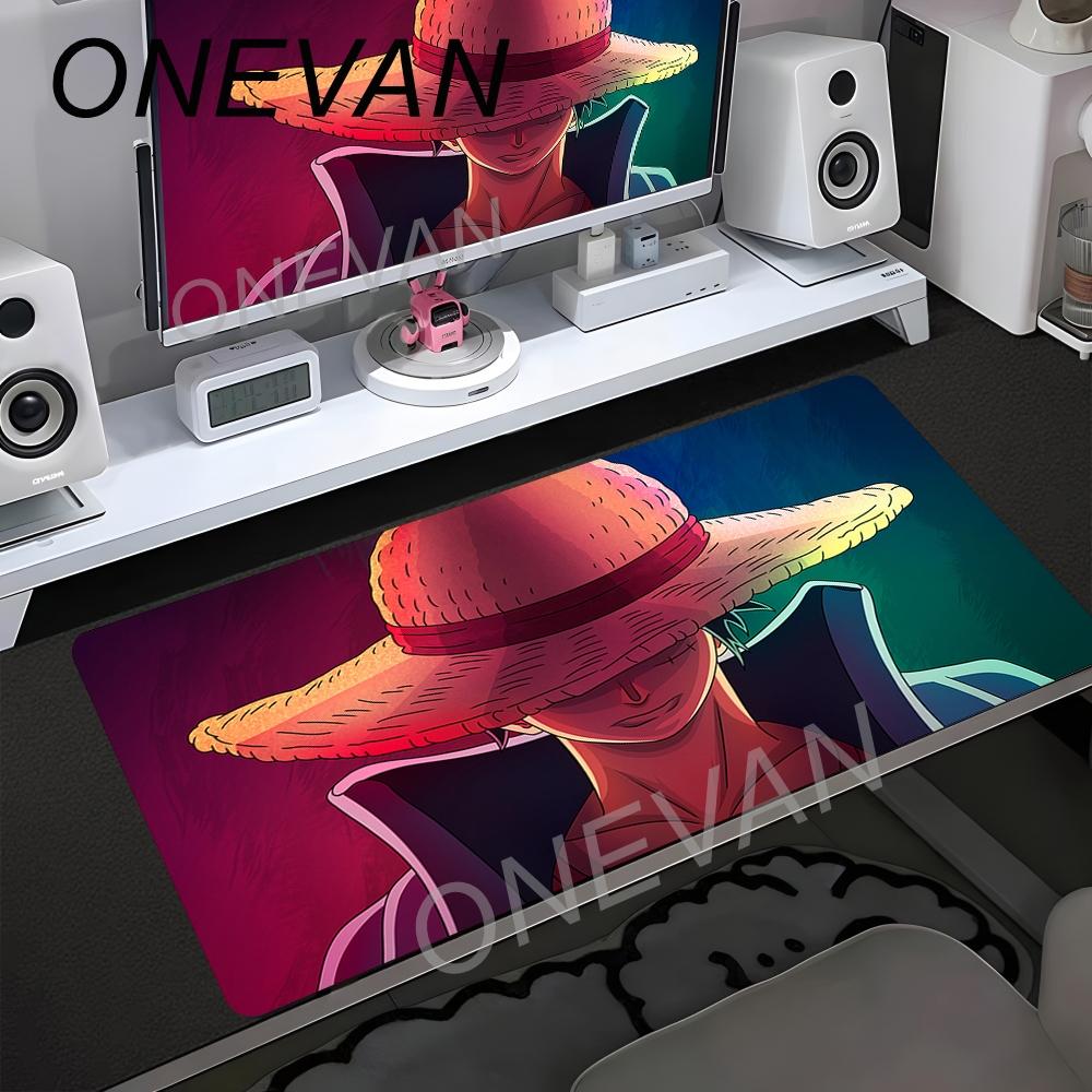 Gaming XXL Home Mouse Pad New HD PC Game Anime One Piece Luffy Mousepad XXL Keyboard Pad Non-Slip Office Laptop Carpet 50x100cm