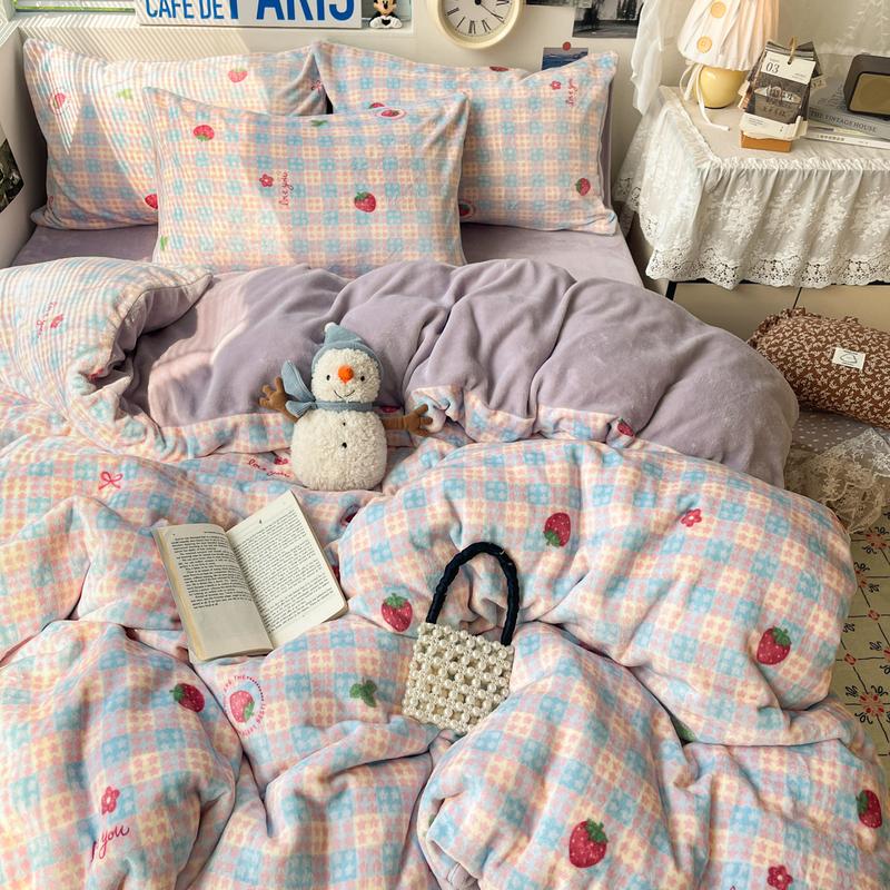 

Premium Flannel Duvet Cover, Ultra-Soft Warm & Breathable Hypoallergenic Bedding, Durable & Easy Care with Zipper Closure 135x200cm(53x79 in)