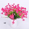 UV-Protected 7-Fork Magnolia Rayon Bouquet for Home & Garden Decoration