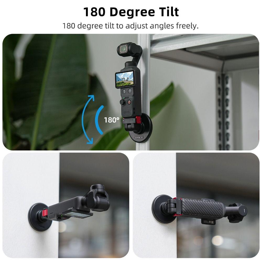 Stable Extension Bracket Quick Release Base Mount for DJI Osmo Pocket 4/3 Gimbal Camera Accessories