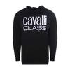 Cavalli Class Mens Floral Logo Hoodie