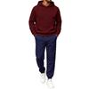 Ensemble à capuche 2 pièces pour homme - Survêtement décontracté pour le printemps, l'automne et le sport