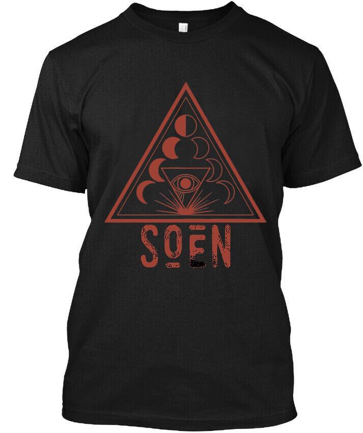 

NEW POPULAR! Soen Lotus Sweden Music Graphic Retro Art Logo Size S-4XL Unisex T-Shirt XL