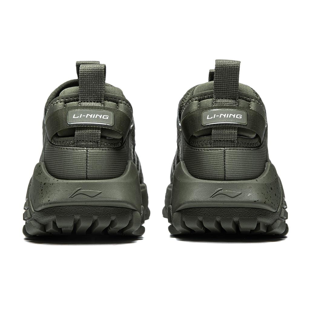 New LiNing CF Linchuan SS Cushioning Wear-Resistant Low-Top Casual Shoes Men's Green AGLU143-1