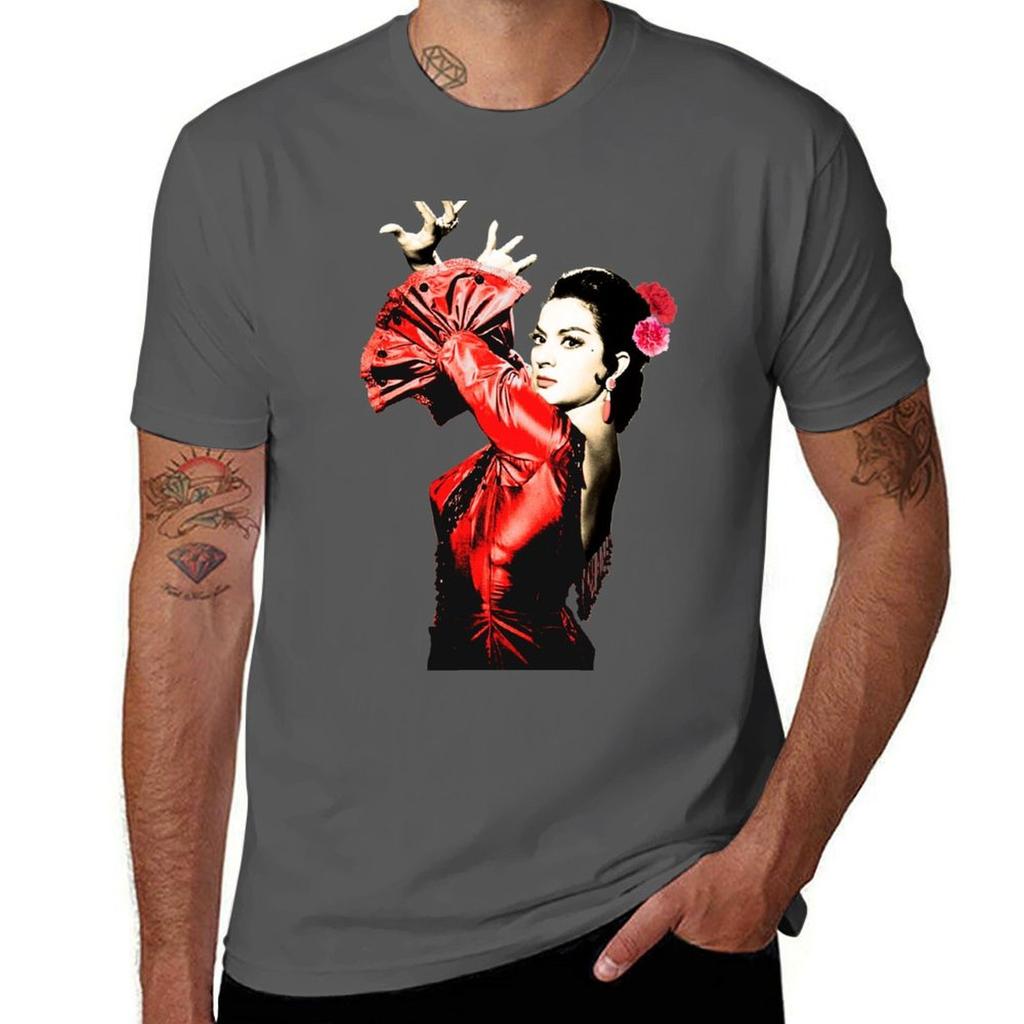 Lola Flores Tshirt Sports Casual Breathable Tee Shirt