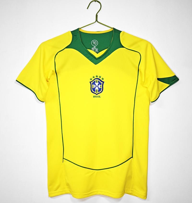 Brazilian Retro Classic Multi-Season Jersey Fan Version Short-Sleeved Home Football Jersey