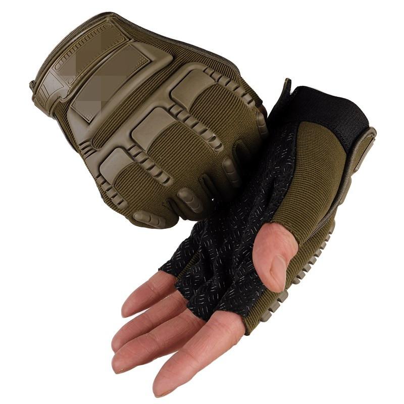 Outdoor Tactical Military Half-finger Fishing Riding Sports Unisex Weightlifting Riding Mittens