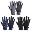 Outdoor Winter Windproof Waterproof Nonslip Fleece Gloves For Men And Women