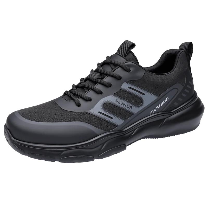

Sneakers Leisure Outdoor Comfortable Style Design High Quality Daily Sports and Walking Breathable Casual Shoes New Luxury 44 чорний