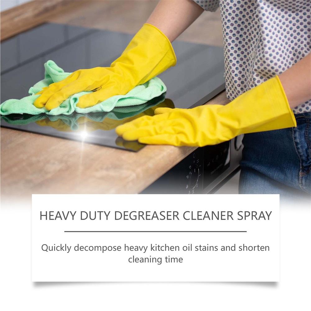 120ml Kitchen Heavy Oil Cleaner,Kitchen Grease Remover For Stove Top Range Hood,Fast-Acting Residue-Free Kitchen Cleaner