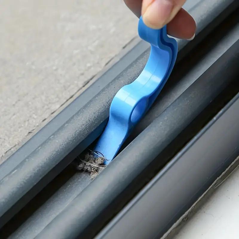 1PCS Swan Shape Handheld Groove Door and Window Gap Brush Kitchen and Bathroom Groove Cleaning Brush Air Conditioner Outlet Air Louver Brush