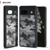 (Comes with wrist strap)for Google Pixel 7a Case ,Camouflage PC Hard Back Soft edges Airbag Shockproof Transparent  business Back Cover Phone Case