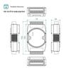 Maiwei Industrial RS232/RS485 Serial Hub