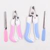 Pet Nail clippers Cat nail clippers Set with file Pet cleaning and grooming supplies Cat nail clippers