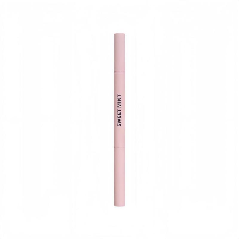 Double Head Curved Moon Silkworm Pencil Highlight Contour Waterproof Smudge Proof Makeup