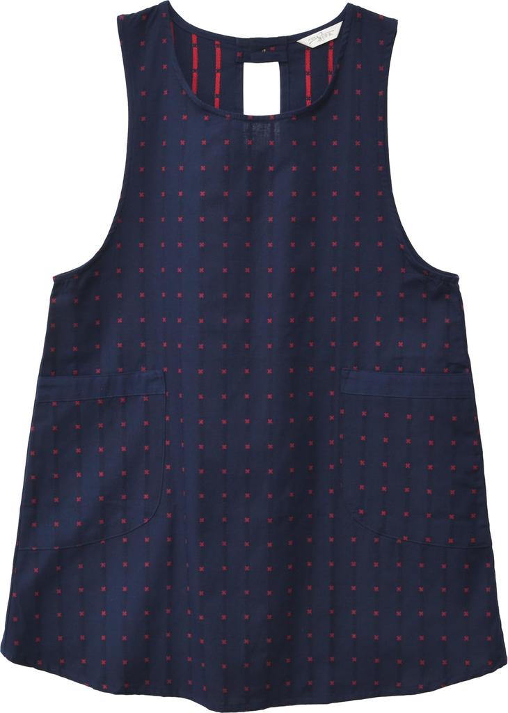 Watanosato Kurume Woven Made in Japan One Size Fits Apron, (Red, All)