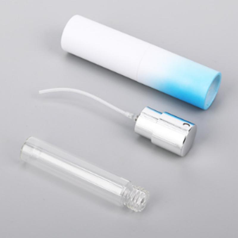 5mL/8ML Taşınabilir Mini Yeniden Doldurulabilir Parfüm Şişesi Sprey Koku Pompası Boş Kozmetik Kapları Atomizer