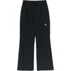 MLB Gough Solid Color Brand Logo Pattern Straight Leg Multi Pocket Work Pants Women Pants Black 3FWPB0144-50BKS
