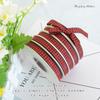 Plaid Ribbon Flower Cake Gift Wrapping Clothing Shoes Hair Accessories Ribbon Bow Diy