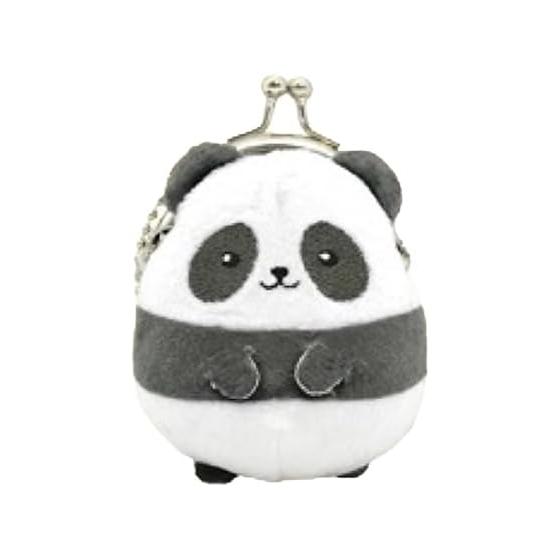 Yamani Animal Mini Gamaguchi Mascot Panda Approx. D4.5 x W6 x H6.5cm 11774
