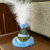 Ethnic Feather Little Lamb Hat Accessories For Kawaii Pp Cotton Baby Lamb Doll Tourist Souvenirs Creative Gift
